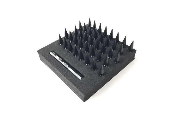 CEN CKD0610 KAOS Black Bullet Spiked Wheel Lugs complete kit with tool