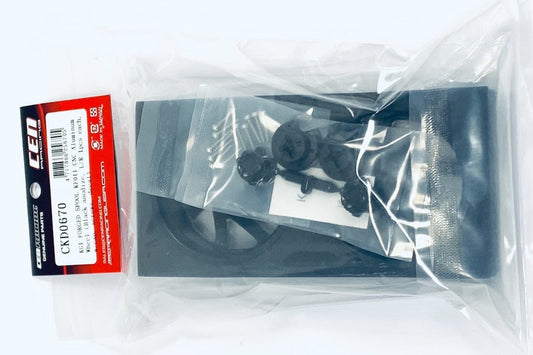 CEN CKD0670 black SPOOL wheel packaged kit