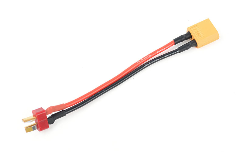 "T" Style Male to XT60 Male Connector Adapter