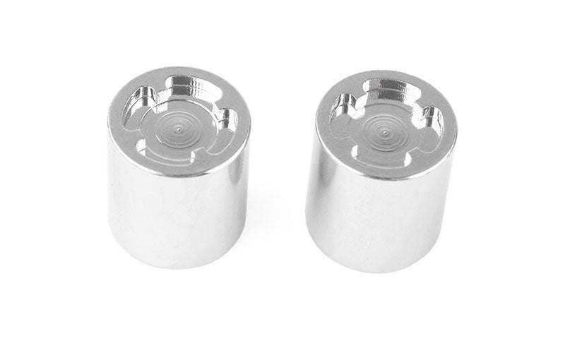 RC4WD 1/10 Scale Rear Hubs (Chrome)