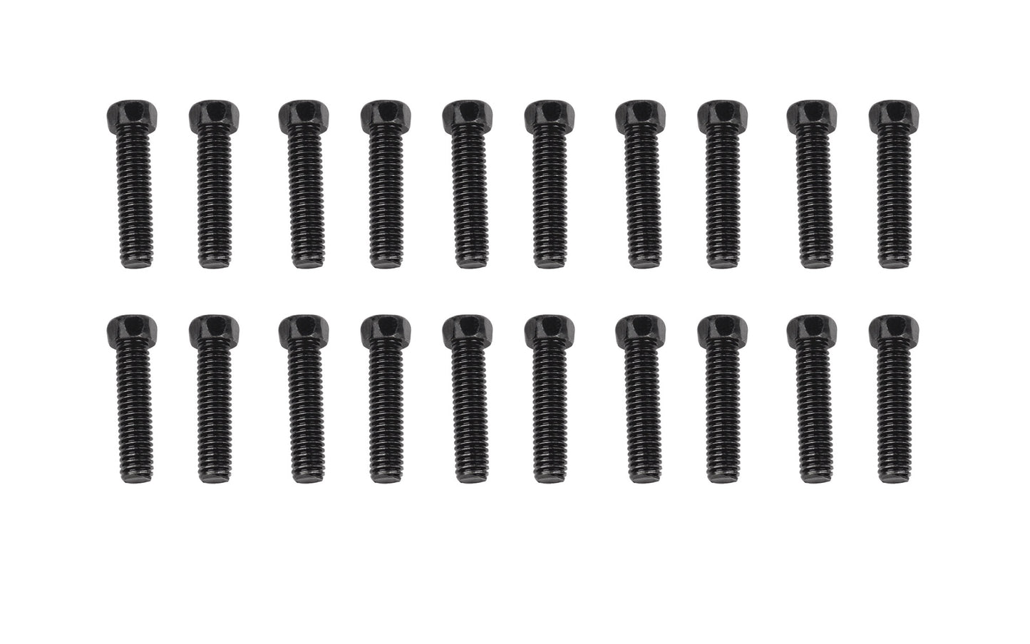 RC4WD Scale Hex Head Bolts (M3x12mm) (Black)