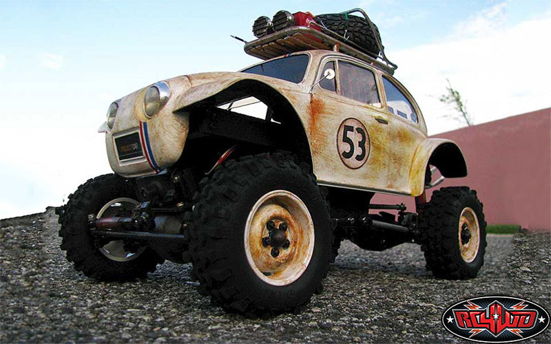 RC4WD Landies Internal Beadlock Wheels complete installed example