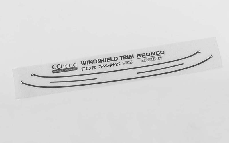 Windshield Trim for Traxxas TRX-4 '79 Bronco Ranger XLT