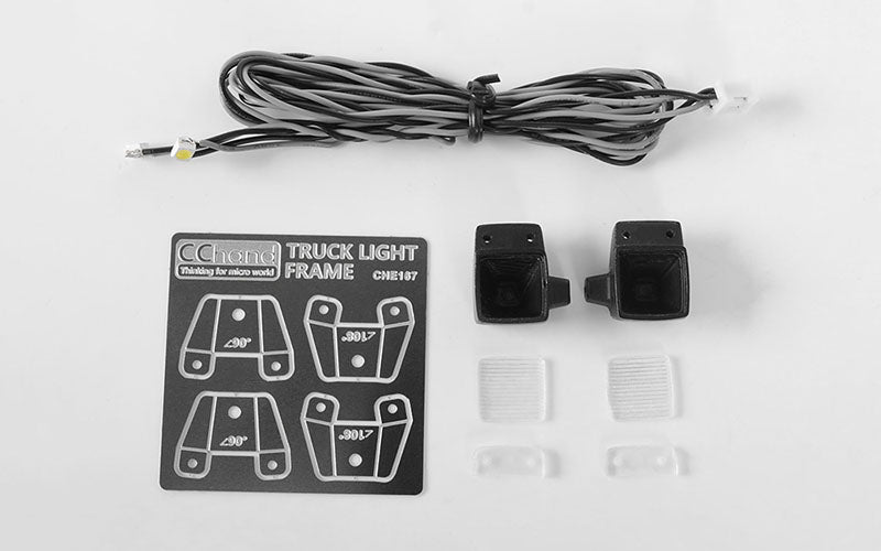 Square Work Lights for Mercedes-Benz Arocs 3348 6x4 Tipper Truck