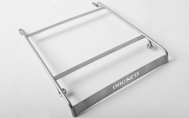 King Roof Rack for Traxxas TRX-4 '79 Bronco Ranger XLT (Silver)