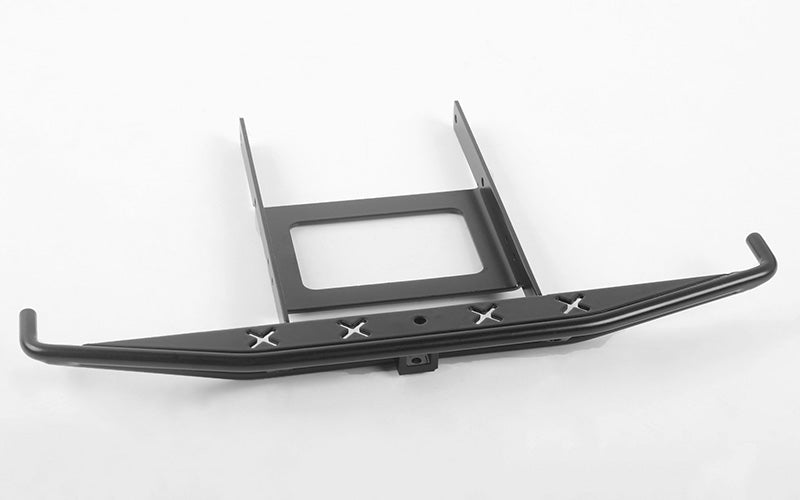 Rough Stuff Metal Rear Bumper for Axial SCX10 II 1969 Chevrolet Blazer (Black)