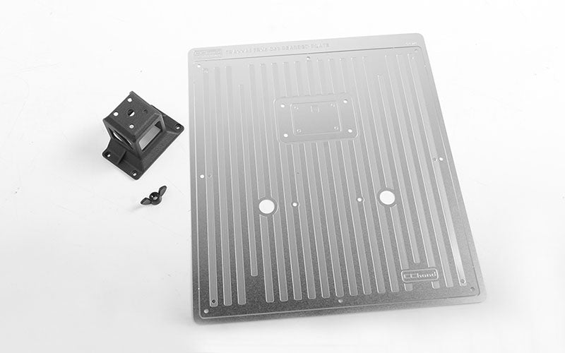 Shield Steel Bed Cover w/ Tire Holder for Traxxas Mercedes-Benz G 63 AMG 6x6