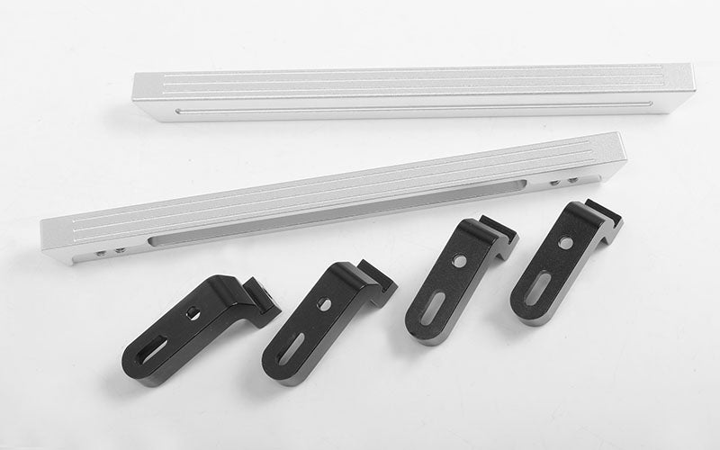 Tonfa Side Sliders for Traxxas Mercedes-Benz G Trucks (Silver)