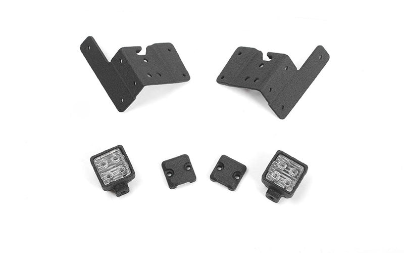 Pillar Lights for Axial 1/10 SCX10 III Jeep (Gladiator/Wrangler)