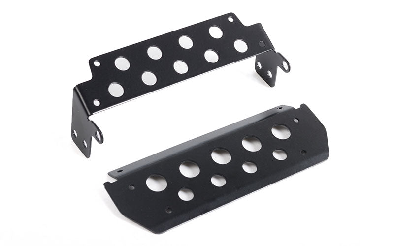 Steel Steering Guard for RC4WD Gelande II 2015 Land Rover Defender D90 (Black) (Pick-up/SUV)