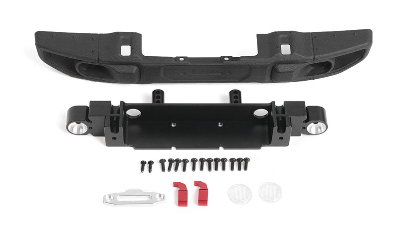 OEM Wide Front Winch Bumper for Axial 1/10 SCX10 III Jeep (Gladiator/Wrangler)