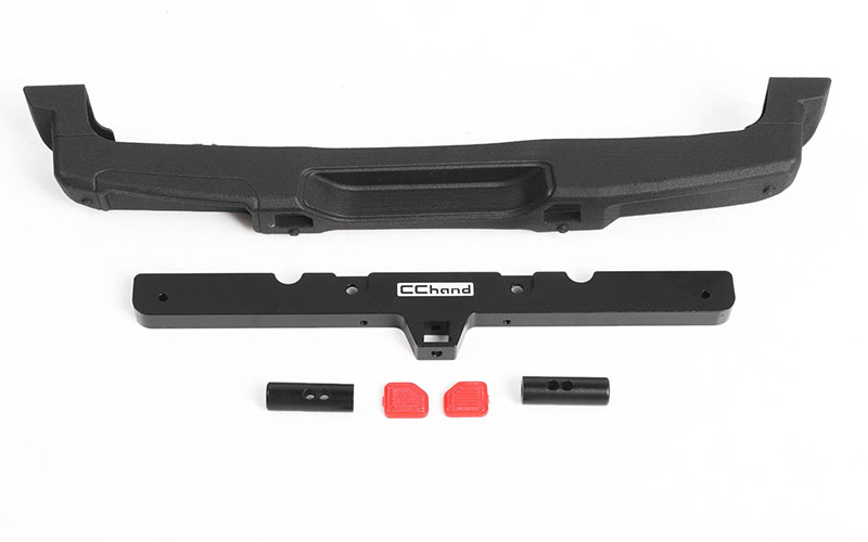 OEM Rear Bumper for Axial 1/10 SCX10 III Jeep JLU Wrangler