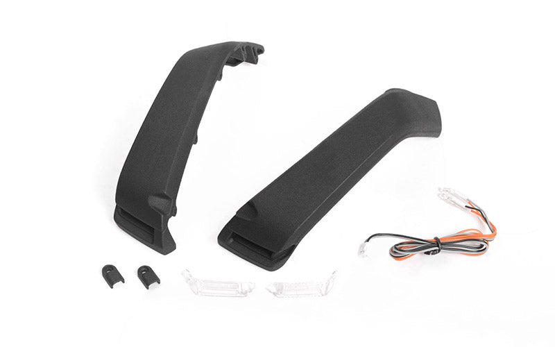 Fender Flare Set W/ Lights + LED Lighting System for Axial 1/10 SCX10 III Jeep (Gladiator/Wrangler)