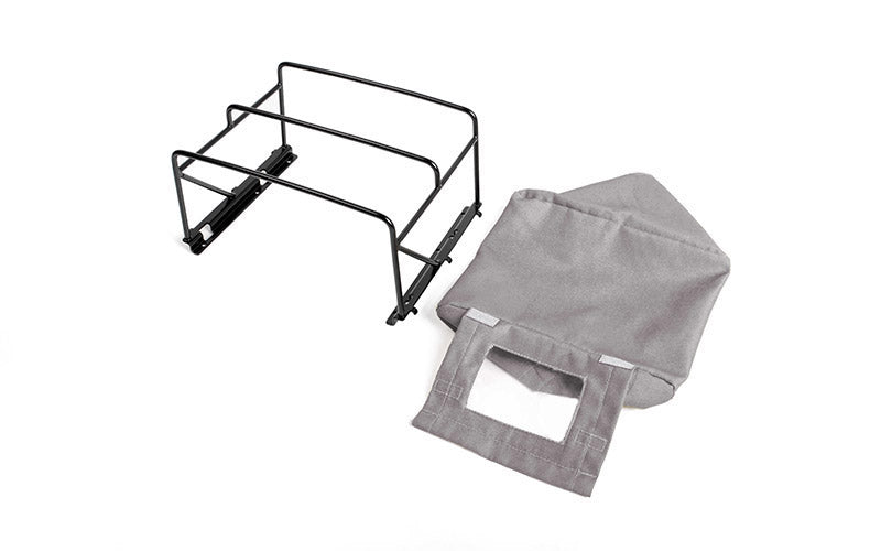 Steel Tube Bed Cage w/ Soft Top for RC4WD Gelande II 2015 Land Rover Defender D90 (Pick-Up) (Tan)