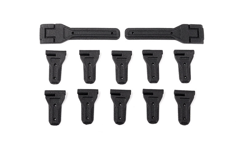 Complete Door and Tailgate Hinge Set for Axial SCX6 JEEP Wrangler JLU