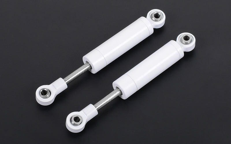 Super Scale 70mm White Shocks with Internal Springs