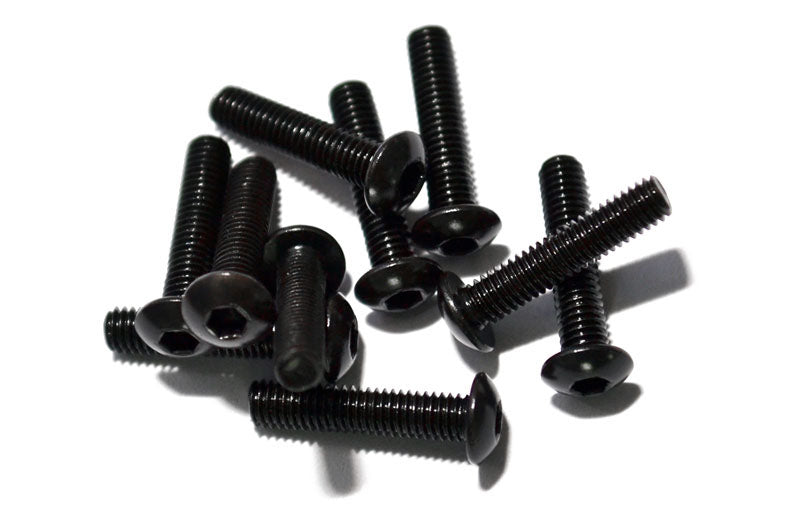 Steel Button Head Cap Screws M3 x 16mm (10)