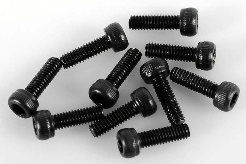 Steel Socket Head Cap Screws M2.5 X 8mm (10)