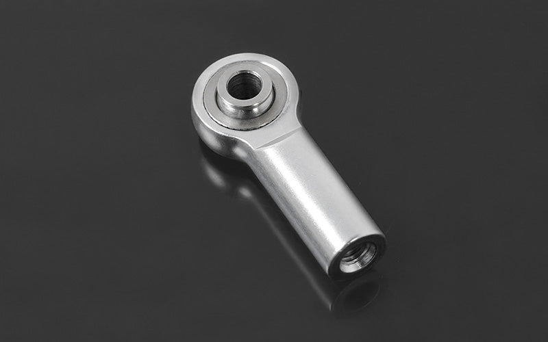 M3 Medium Straight Aluminum Rod Ends (Silver) (10)