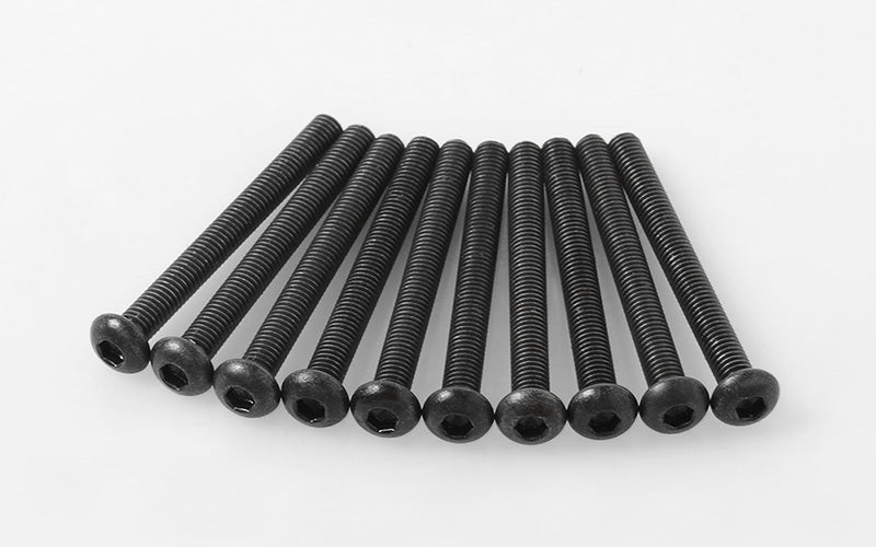 Steel Button Head Cap Screws M3 x 30mm (10)