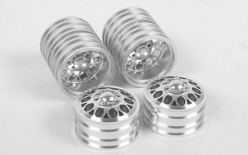 Double Trouble "3" Aluminum Dually 1.9" Wheels