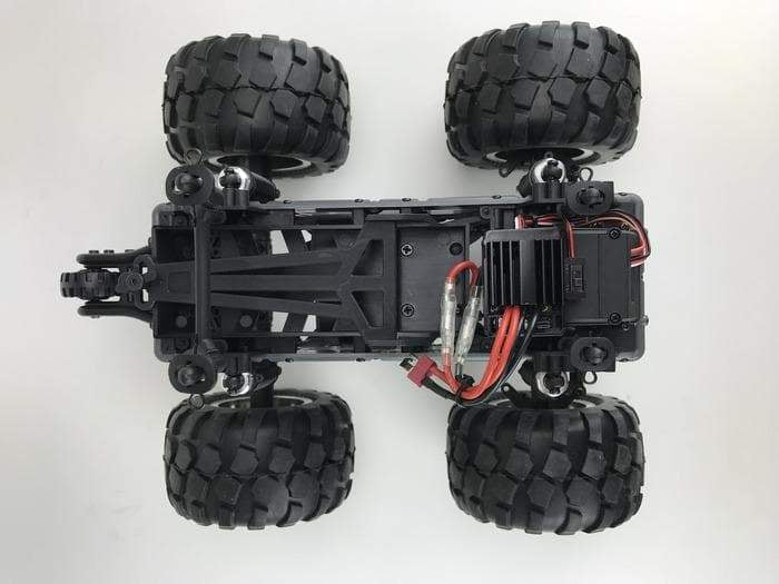 CKQ1050 Fiat Abarth 595 4-wheel steering platform reference - rear view