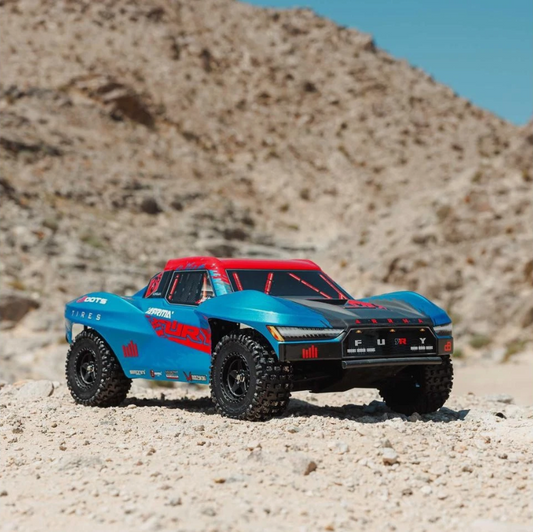 ARRMA Fury 223S BLX 1/10 Brushless RTR 2WD Short Course Truck Blue