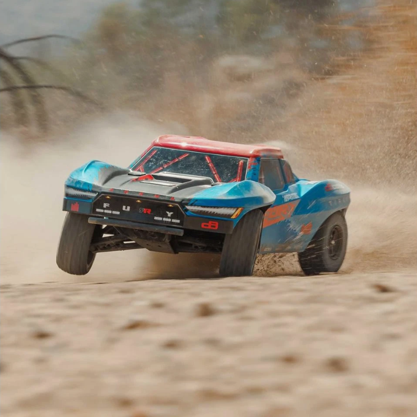 ARRMA Fury 223S BLX 1/10 Brushless RTR 2WD Short Course Truck Blue