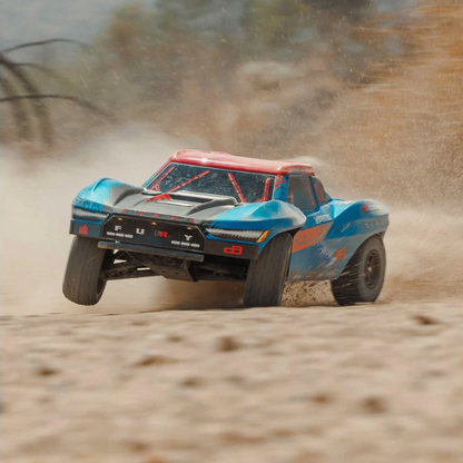 ARRMA Fury 223S BLX 1/10 Brushless RTR 2WD Short Course Truck Blue