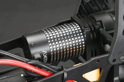 CEN 9518 Reeper Red suspension detail