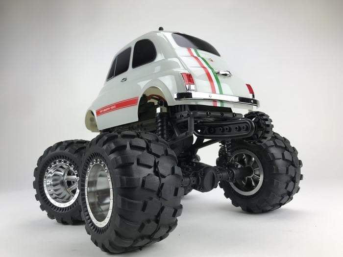 CKQ1050 Fiat Abarth 595 4-wheel steering platform reference - side view