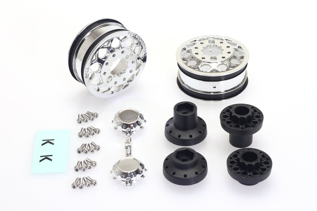 CEN Racing CD0648 KG1 Forged KD006 BLITZ Dually Wheel chrome 54x23mm Sicario