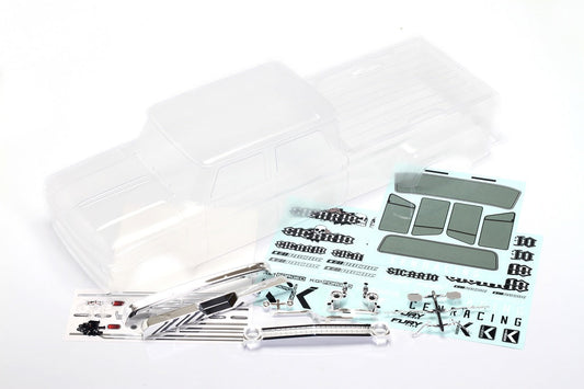 CD0920 Sicario clear body shell complete kit contents