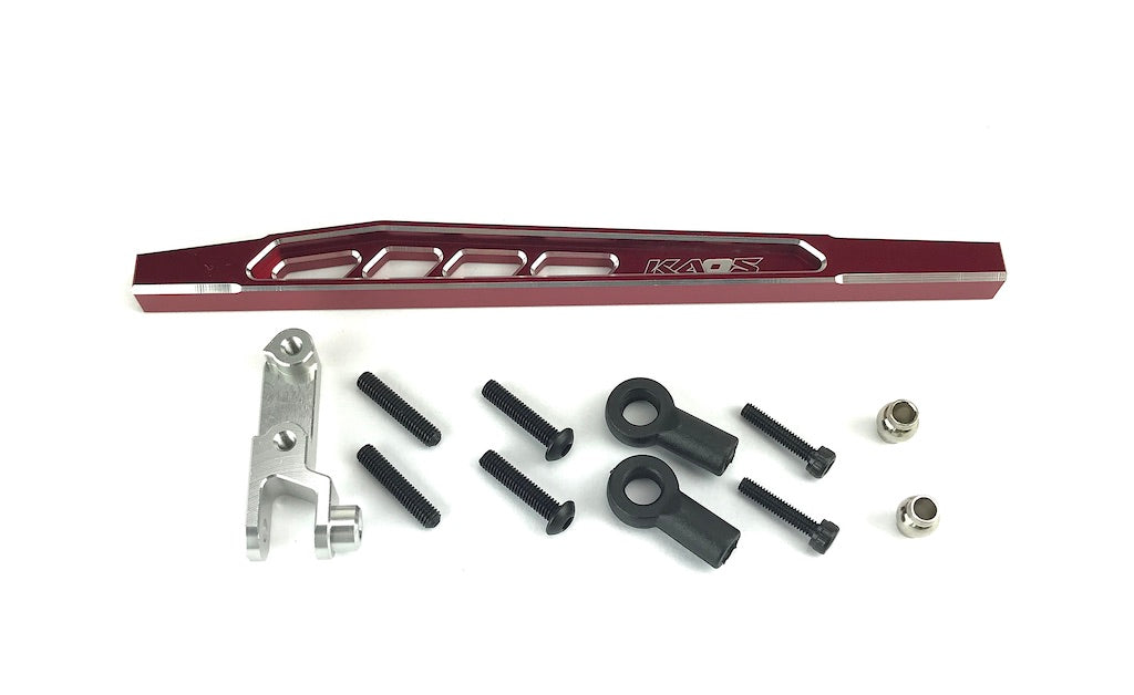 CEN Racing CKD0379 KAOS rear 4th link suspension kit 117mm red F450 DL-Series