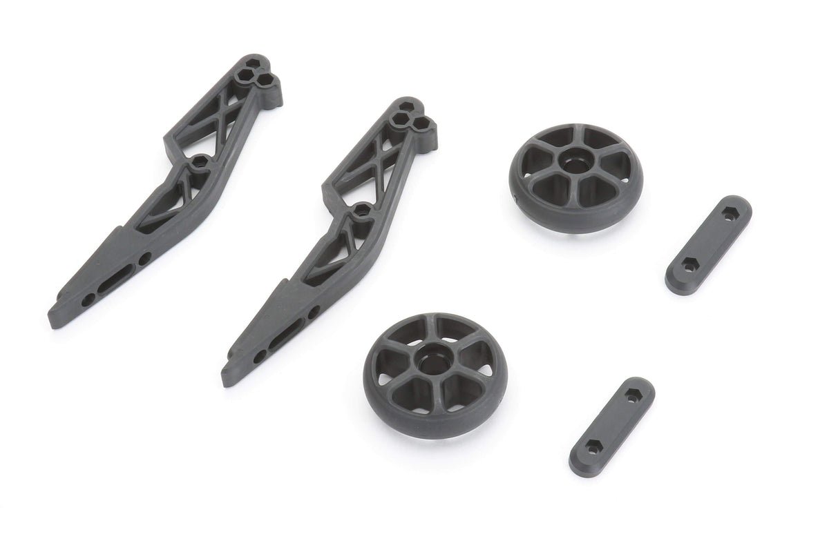 CEN Racing CKR0502 Reeper wheelie bar plastic parts brackets and wheels