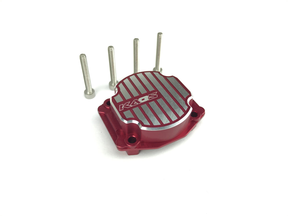 CEN CKD0350 red anodized differential cover view 1