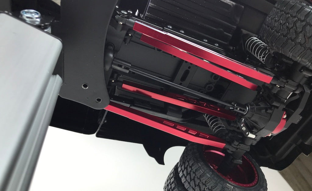 CEN Racing CKD0370 installed rear suspension links view 5