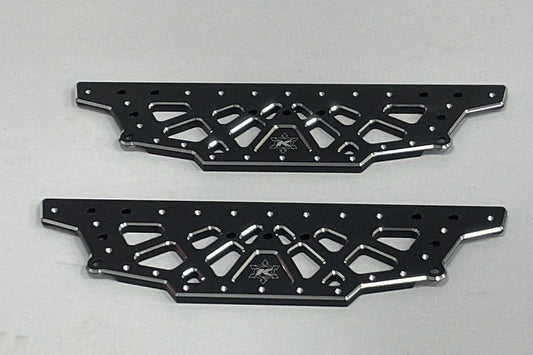 CEN Racing CKD0480 KAOS CNC Aluminum Chassis Plate black anodized 2pcs view 1