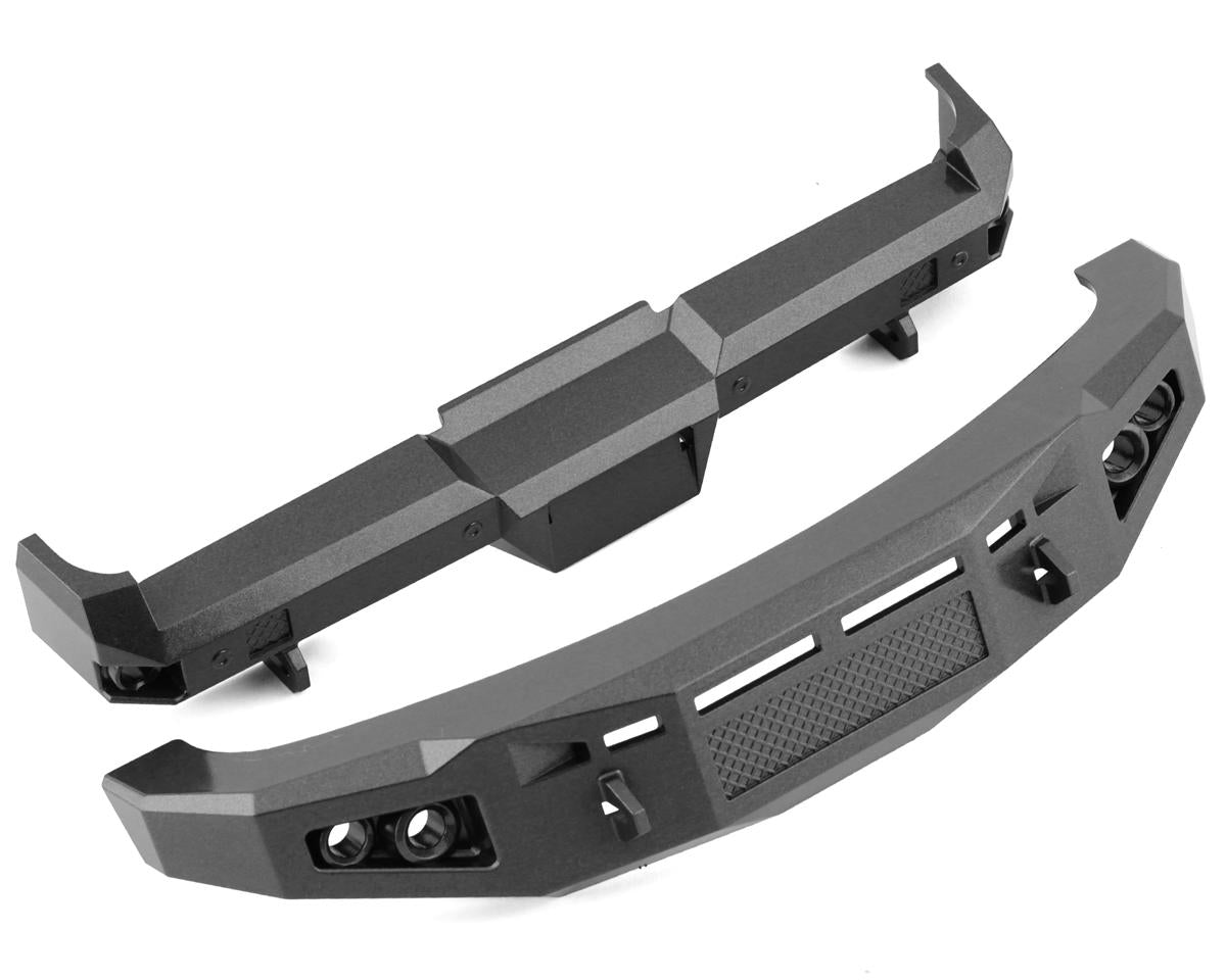 CEN Racing CKD0494 KAOS Grey Titanium front and rear bumper set for F250 or F450