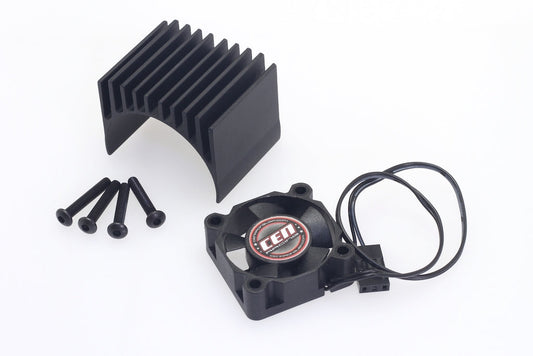 CEN Racing CM0831 motor heatsink and cooling fan combo for M-Sport Puma Rally1