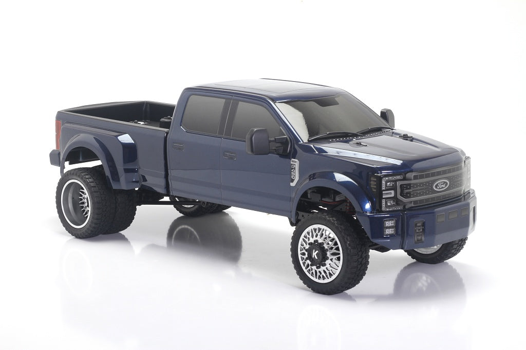 CEN F-450 Blue Galaxy body installed side application view