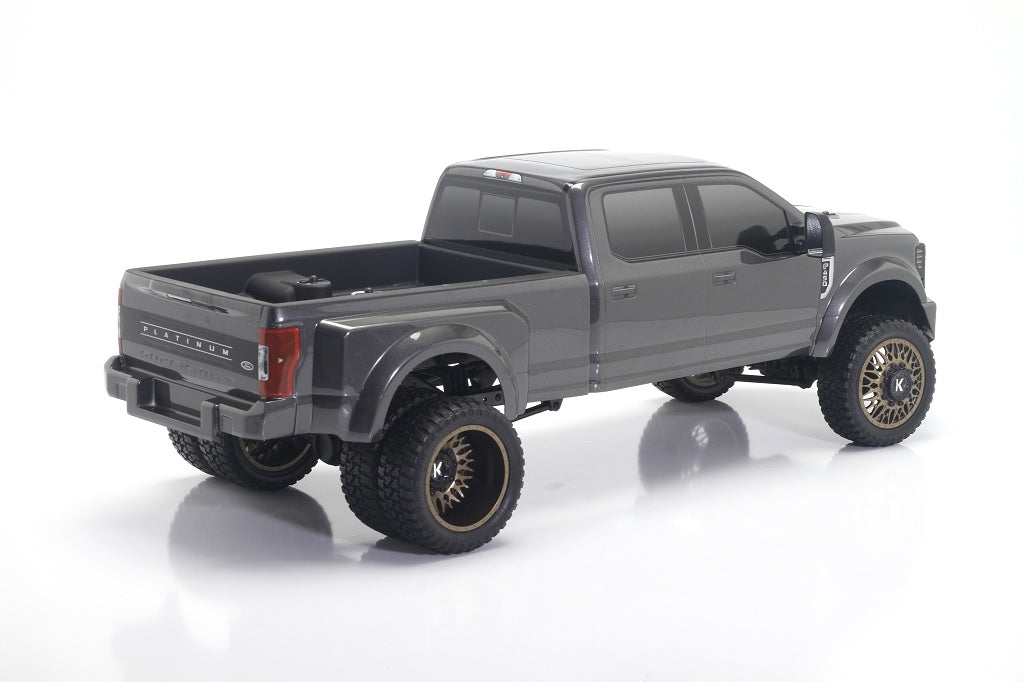 CD0931 truck bed installed Grey Titanium side view