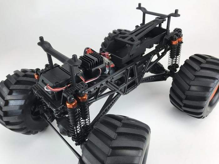 CKQ1052 HL150/B50 4-wheel steering platform reference - wheel and suspension detail
