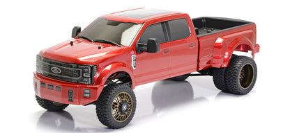 FORD F-450 SD KG1 Wheel Edition 1/10 4WD RTR (RED Candy Apple) Custom Truck DL-Series