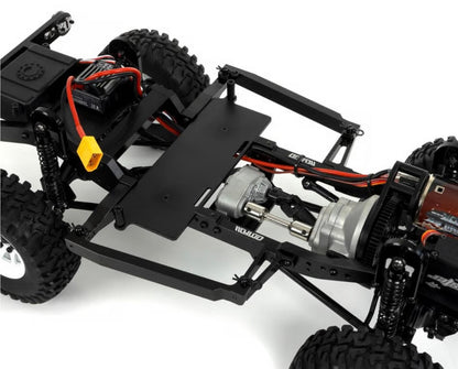 RC4WD Gelande II Cruiser Red chassis detail