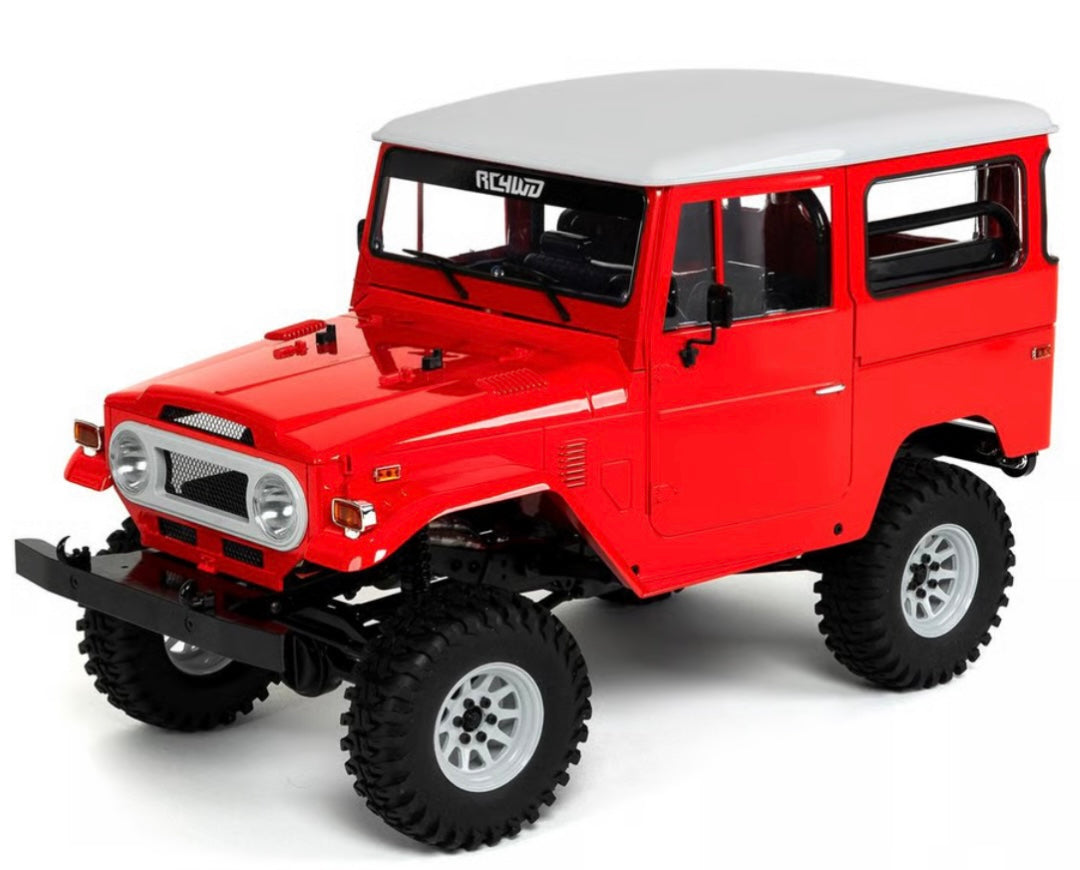 RC4WD Gelande II Cruiser Red side view