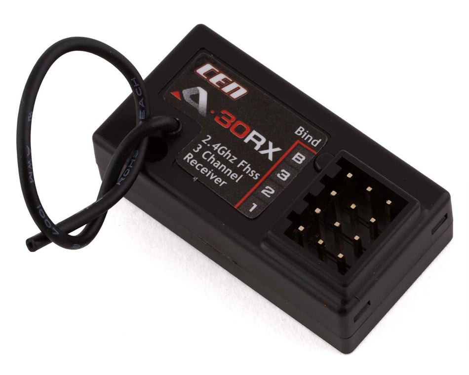 CEN Racing G82198RX AMP 30 2.4GHz 3-channel receiver V1