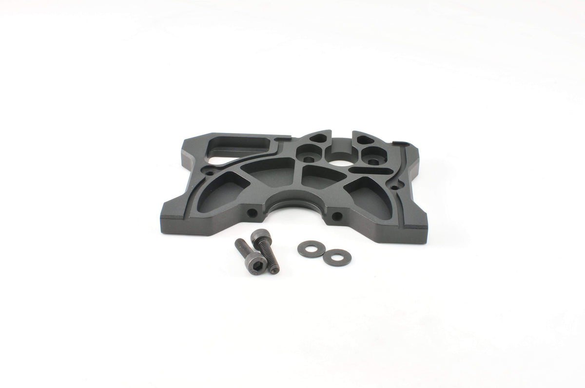 CEN Racing GS332A Reeper CNC motor mount plate matte black M4