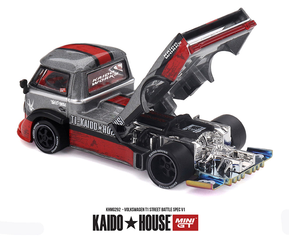 Kaido House x Mini GT Volkswagen T1 Street Battle Spec V1 KHMG292