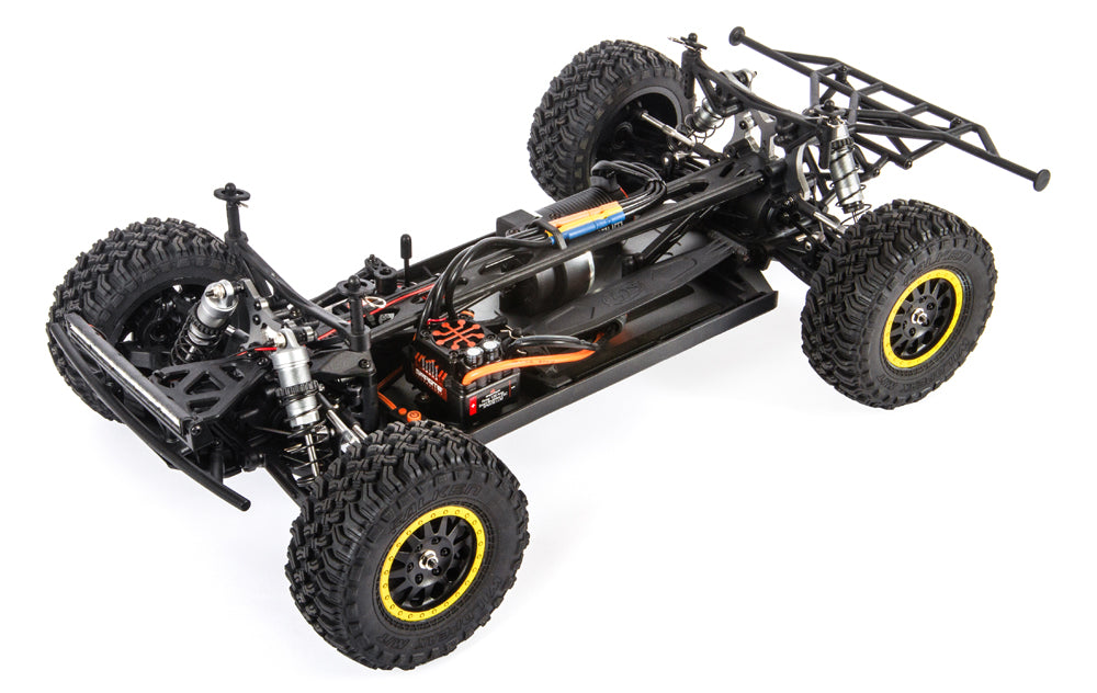Losi Tenacity TT Pro Brenthel chassis and suspension detail